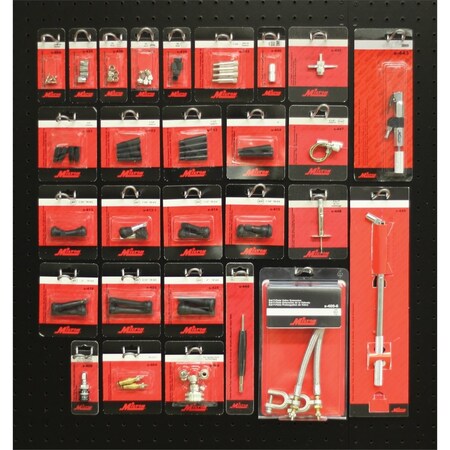 Milton Industries 2' X 2' Tire Hardware Merchandiser S-Tirehrdw